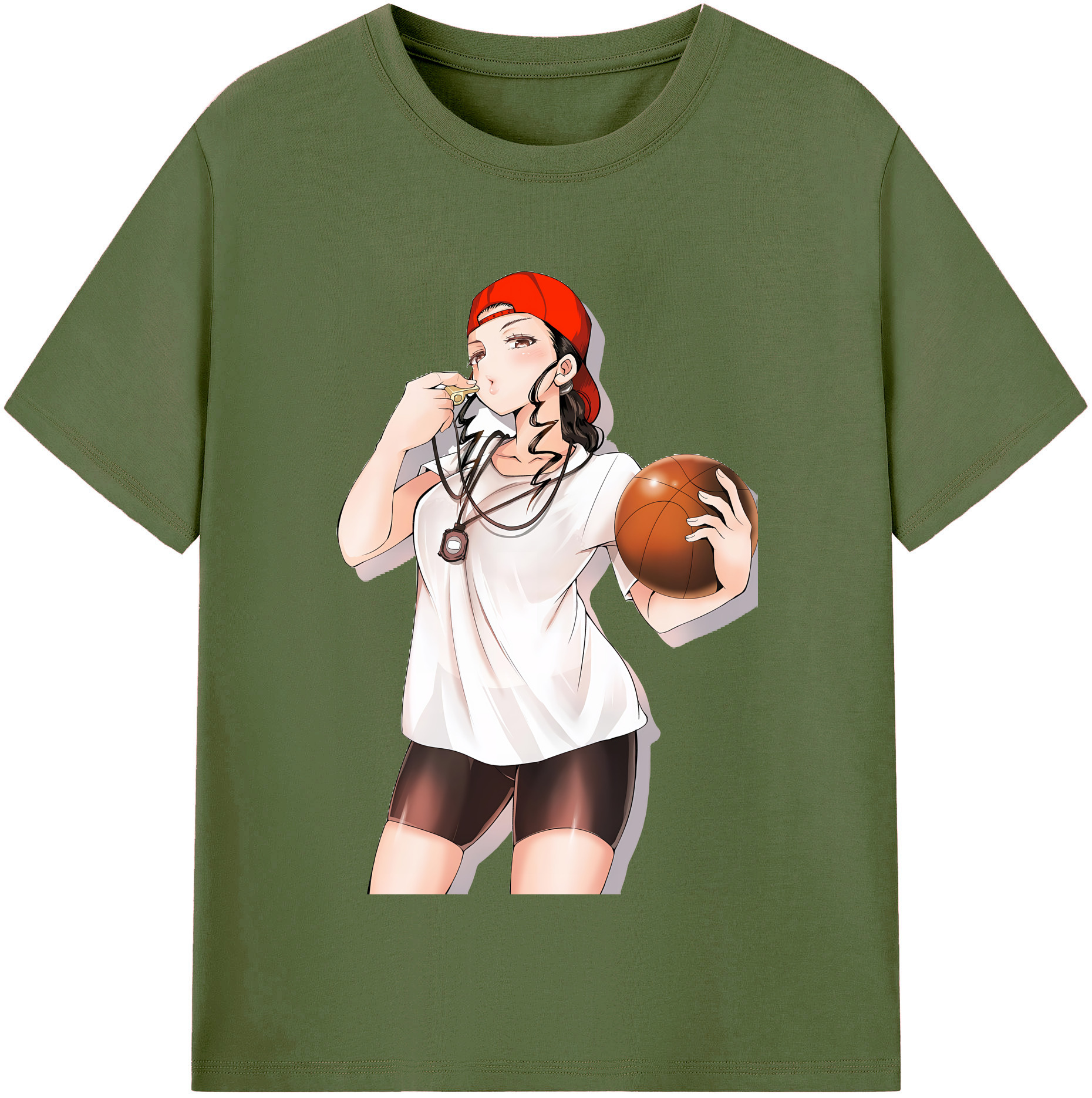 SLAM DUNK／スラムダンク 綿100％半袖Tシャツ（フロントプリント）